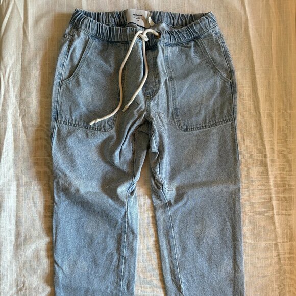 One Teaspoon Aced Shabbies Drawstring Boyfriend Jeans - Picture 1 of 4